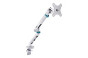 Väggfäste, AV-Möbel - DIGITUS mounting kit - for curved / flat panel - single design 10 kg - white - Max 10 kg - recommended for 35 " - DA-90470