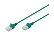 Nätverkskabel - DIGITUS patch cable - green - Grön - DK-1618-020S-G-10