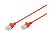 Nätverkskabel - DIGITUS patch cable - red - Röd - DK-1618-050S-R