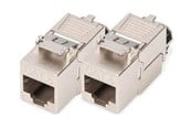 Nätverks tillbehör - DIGITUS modular insert - tool-free connection - DN-93816-2