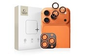 Mobiltelefontillbehör-Skyddsfilm - Tech-Protect  Camring Fit+ Camera Cover for iPhone 14 Pro / Max / 15 Pro / Max / 16 Pro / Max / 17 Pro / Max - Orange - 5906302334056