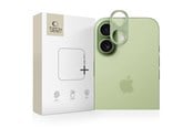 Mobiltelefontillbehör-Skyddsfilm - Tech-Protect Camalloy Fit+ Camera Glass for iPhone 17 - Green - 5906302334094