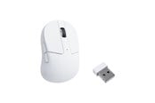 Mus - Keychron M4 8K Wireless - Gamingmus - Optic - 5 knappar - Vit - M4-A24