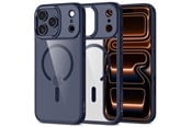 Mobile - Covers & Cases - Tech-Protect MagMat MagSafe Case for iPhone 17 Pro Max - Clear - Navy Blue - 5906302334278