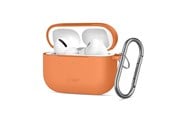 Mobile - Covers & Cases - Tech-Protect  Silicone Hook Case for AirPods Pro - Orange - 5906302334391
