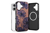 Mobile - Covers & Cases - Tech-Protect Lamano MagSafe Case for iPhone 17 - Brown and Purple - 5906302334445