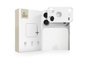 Mobiltelefontillbehör-Skyddsfilm - Tech-Protect  Camalloy Fit+ Camera Cover for iPhone 17 Pro - Silver - 5906302334551