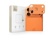 Mobiltelefontillbehör-Skyddsfilm - Tech-Protect Camalloy Fit+ Camera Cover for iPhone 17 Pro Max - Orange - 5906302334568