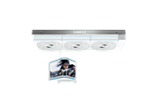 CPU-fläktar - Lian Li HydroShift II OLED Curved 360P28 - CPU Vattenkylare - Max 36 dBA - GHS2OLDC36PW