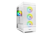 Chassi - Sharkoon Rebel C50 RGB - Chassi - Tower - Vit - 4044951038251