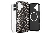 Mobile - Covers & Cases - Tech-Protect Lamano MagSafe Case for iPhone 17 - Black and Brown - 5906302335329