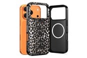 Mobile - Covers & Cases - Tech-Protect Lamano MagSafe Case for iPhone 17 Pro - Black & Brown - 5906302335336