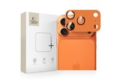 Mobiltelefontillbehör-Skyddsfilm - Tech-Protect Camfull Fit+ Lens Glass for iPhone 17 Pro Max - Orange - 5906302335534