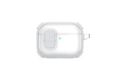 Andra mobiltillbehör - AmazingThing Titan Pro Mag Case Clear for AirPods Pro 3 - White - APRO3TPWH