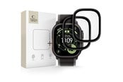 Mobiltelefontillbehör-Skyddsfilm - Tech-Protect 2-pack Tempered Glass for Apple Watch Ultra 49mm - Black - 5906302335640