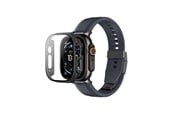 Smartwatch - Accessories - AmazingThing Radix Glass Screen Protector with Case for Apple Watch UItra 3 49mm - Black - AIW49RBK