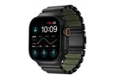 Smartwatch - Accessories - Nomad Stratos Band Black Titanium Forest Green FKM - Apple Watch 45/46/49mm - NM009575858