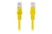 Nätverkskabel - Lanberg patch cable - yellow RAL 1016 - Gul - PCU6-20CC-0300-Y