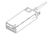Strömförsörjning - Dell Single - power supply - hot-plug - customer kit - 2400 watt Strömförsörjning - 2400 Watt - ATX - 80 Plus Titanium certificate (upp till 90% effektivitet) - 450-BDTN