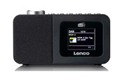 DAB, Nätverk & Klockradio - Lenco CR-625BK - DAB radio - DAB/DAB+/FM - Svart - CR-625BK