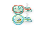 Babyvård - Philips Avent Ultra Air Nighttime SCF376 - pacifier set - 2 pcs - SCF376/28