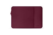 Väskor - Tech-Protect Neoprene Laptop Cover 14" - Burgundy - 5906302360642