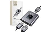 USB Hub - Tech-Protect HB07 HUB Adapter 2in1 HDMI 4K 60HZ - Grey USB Hub - 3 porte - Grey - 5906302360949