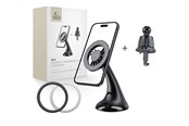 Andra mobiltillbehör - Tech-Protect N56 Car Mount for Dashboard Window or Air Vent Grille - Black - 5906302360703