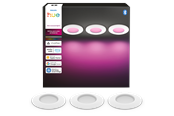 Smarta Hem - Philips Hue Slim infälld spotlight 90 mm vit - 3-pack - 929004291002