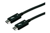 FireWire-kabel - Roline - Thunderbolt cable - Thunderbolt 4 to Thunderbolt 4 - 50 cm - 11.02.9043