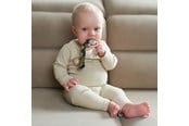Babyvård - Akuku The soother band with clip LEAFS - A0583