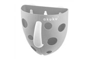 Babyvård - Akuku Bath toys storage box GREY - A0346