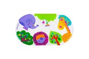 Babyvård - Akuku Non-slip bath mat 69x39 cm - A0655