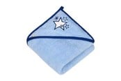 Babyvård - Akuku Baby hooded towel 100x100 cm / blue - A0663