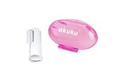 Babyvård - Akuku Silicone toothbrush and gums massager in case - A0265
