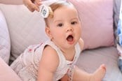 Babyvård - Akuku Comb and brush with natural soft bristle - A0307