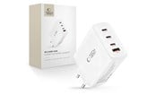 Mobile - Adapters & Chargers - Tech-Protect NC140W-GAN 4-Ports 140W AC Charger - White - 5906302335947