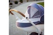 Babyvård - Akuku Mosquito net for stroller WHITE - A0445