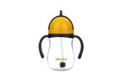 Babyvård - Akuku Non-spill cup with weighted straw NAVY BLUE/YELLOW - A0165