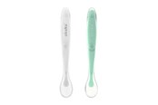 Babyvård - Akuku Soft silicone spoon WHITE - A0417