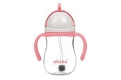 Babyvård - Akuku Non-spill cup with weighted straw PINK - A0676