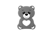 Babyvård - Akuku Silicone teether BEAR - A0460