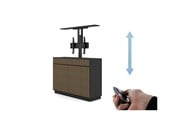 Väggfäste, AV-Möbel - Multibrackets M cabinet unit - Lift - for LCD display - walnut - Max 50 kg - recommended for 65" - 7350105217487-Error