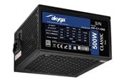 Strömförsörjning - Akyga Classic Series AK-C1-500 - power supply - 500 Wh Strömförsörjning - 500 Watt - 120 mm - ATX 2.31 - 80 Plus White certificate (upp till 80% effektivitet) - AK-C1-500