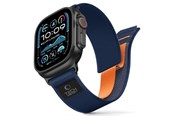 Smartwatch - Accessories - Tech-Protect Nylon Elite Strap for Apple Watch 44 / 45 / 46 / 49 mm - Navy Orange - 5906302339952