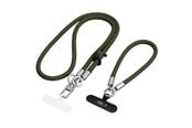 Andra mobiltillbehör - Tech-Protect C10S Rope Phone Lanyard - Green - 5906302340101