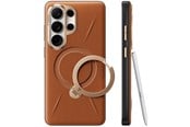 Mobile - Covers & Cases - Torras Ostand Q3 VegSkin - amber brown - Samsung Galaxy S26 Ultra - X00FX3261