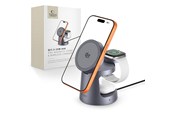 Mobile - Adapters & Chargers - Tech-Protect Wireless charger  QI2.2-25W-A48 3in1 magnetic - navy blue - 5906302352531