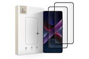 Mobiltelefontillbehör-Skyddsfilm - Tech-Protect Glass Fit+ 2-pack Tempered Glass for Xiaomi Poco X7 Pro 5G - Black - 5906302361335