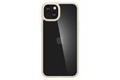Mobile - Covers & Cases - Spigen Crystal Hybrid iPhone 15 Plus Case - Transparent Beige - Spigen Crystal Hybrid, sand beige - iPhone 15 Plus